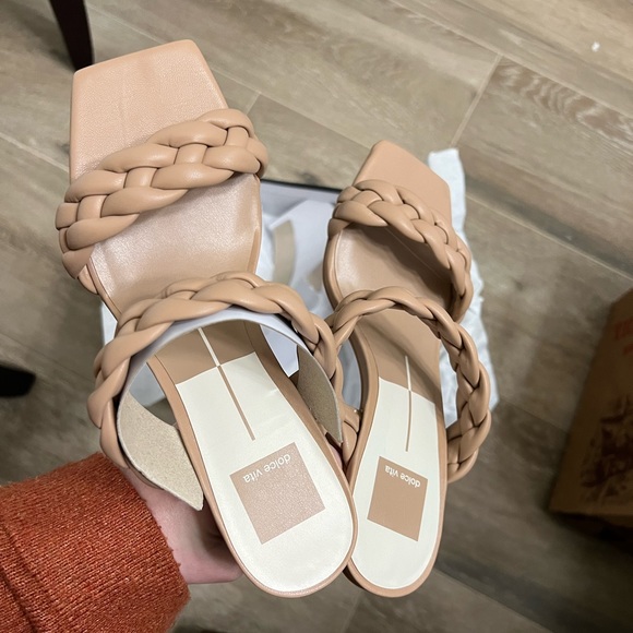 NWT in box Dolce Vita Paily Cafe Stella heels size 7.5 - Picture 6 of 8